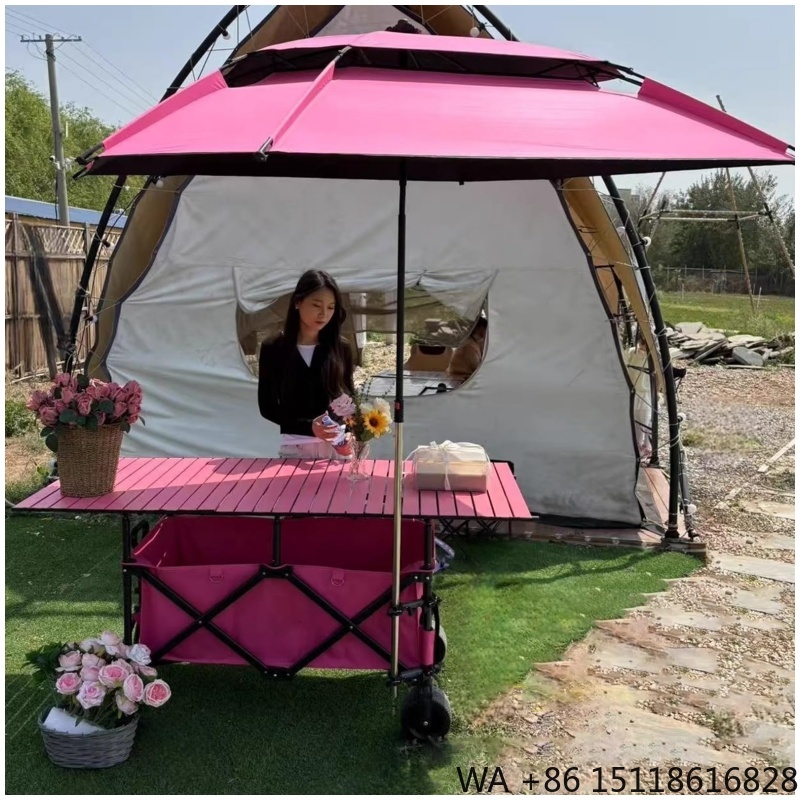 Chariot pliant robuste de 420  - Camp Table Folding avis et prix