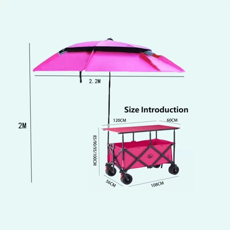 Chariot pliant robuste de 420  - Camp Table Folding avis et prix